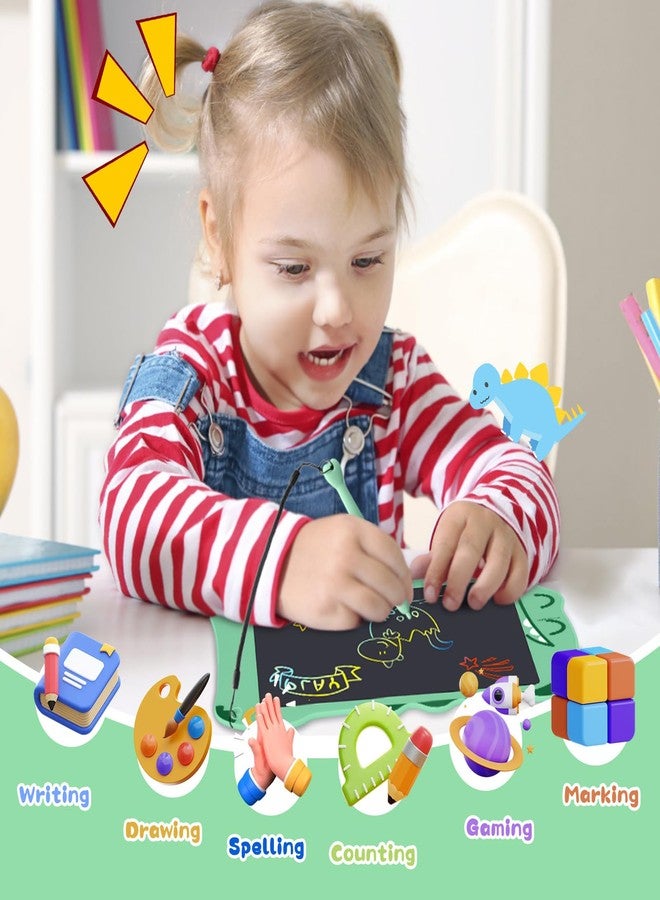 Gogsic LCD Writing Tablet for Kids, Dinosaurs Drawing Pad Doodle Board for Kids, Colorful Toddlers Toys Drawing Board, Educational Toys for Boys Girls 3 4 5 6 7 8 Year Old Christmas and Birthday Gifts - Image 2